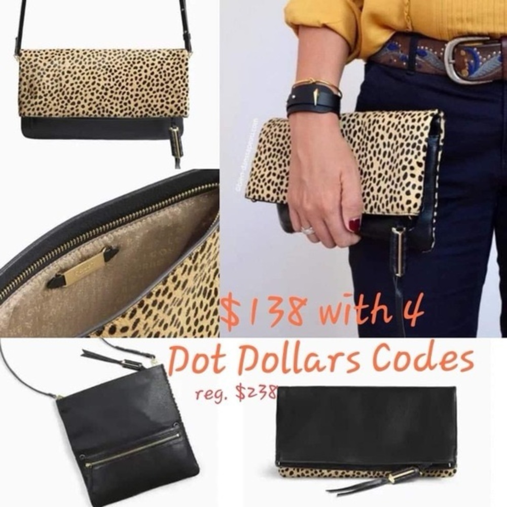 Stella &amp Dot Crosby 4 way convertible clutch